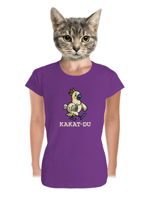Kakat-du dámské tričko premium Purple
