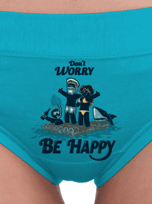 Don't worry dámské kalhotky Turquoise