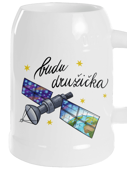Budu družička půllitr White
