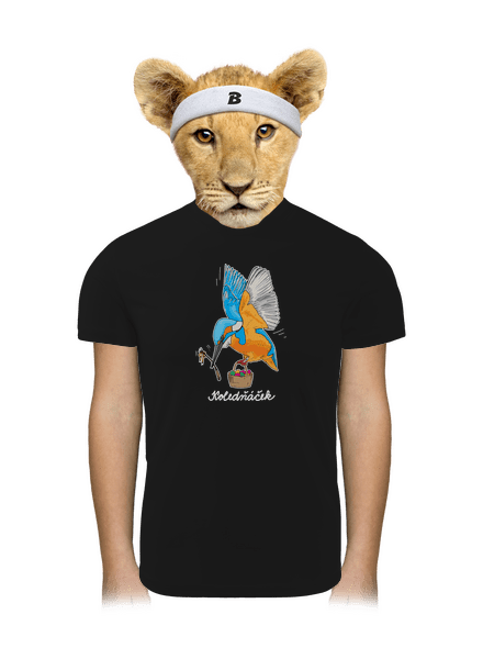 Koledňáček dětské sportovní tričko Black