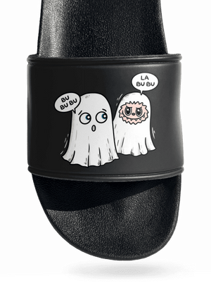 La bu bu pantofle Black
