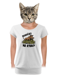 dámské tričko s lemem