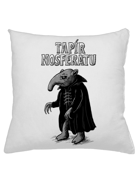 Tapír Nosferatu polštář White