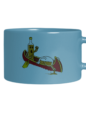 Rumáci hrnek makronka Blue Macaron