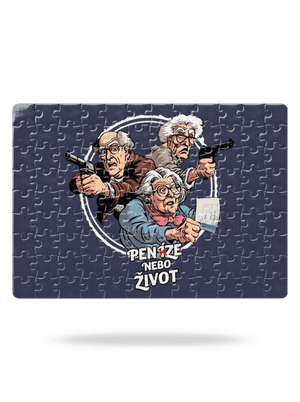 Penze nebo život puzzle White