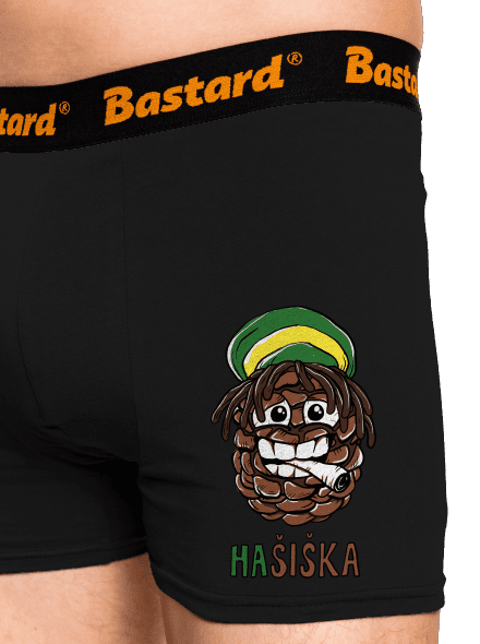 Hašiška boxerky Black