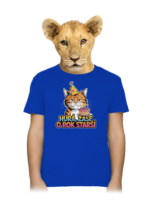 O rok starší dětské tričko Royal Blue