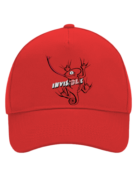 Invisible chameleon kšiltovka baseballka Classic Red