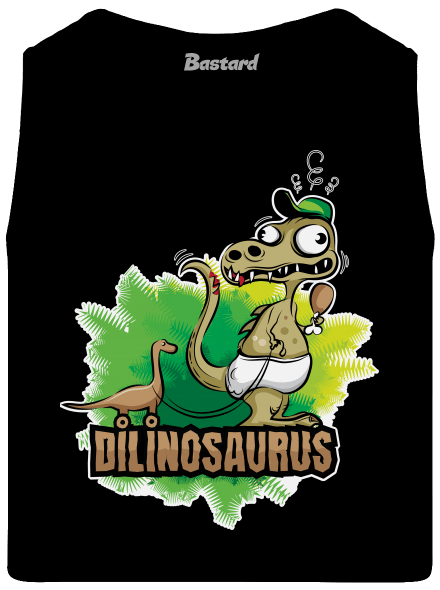 Dilinosaurus pánské tílko Black