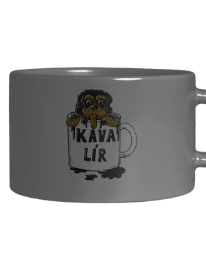 Kávalír hrnek makronka Grey Macaron