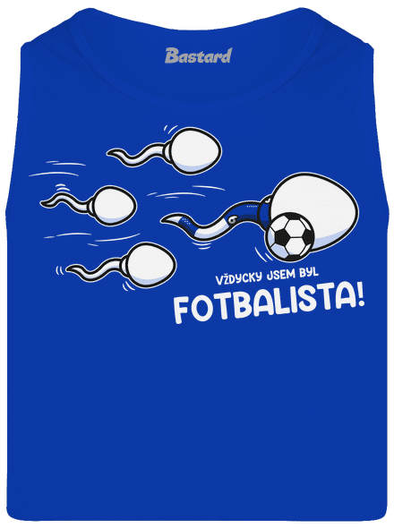 Vždycky jsem byl... pánské tílko Royal Blue
