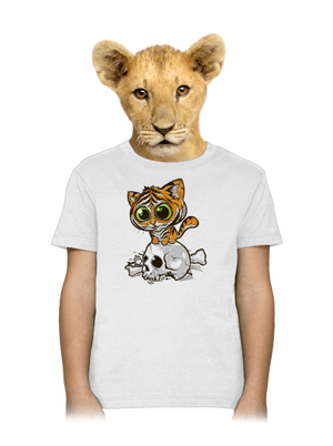 Tygřík dětské tričko White
