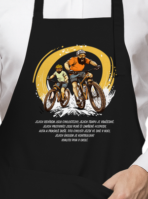 Cyklo 11 zástěra Black