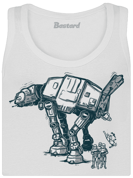 AT-AT dámské tílko klasické White