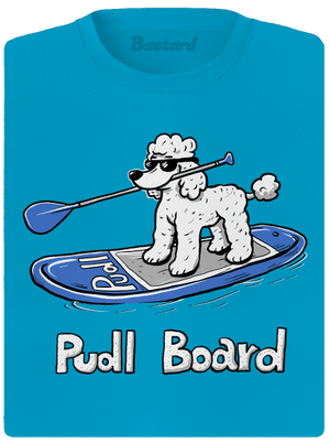 Pudl board dámské sportovní tričko Blue Atol
