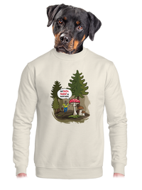 unisex mikina bez kapuce