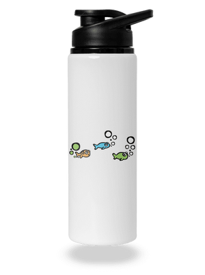 Nehoda lahev na vodu White