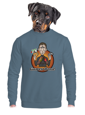 unisex mikina bez kapuce