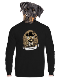 unisex mikina bez kapuce