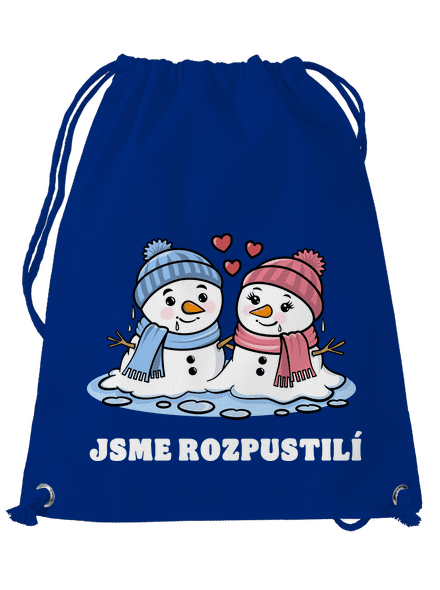 Rozpustilí sněhuláci vak Royal Blue Mal