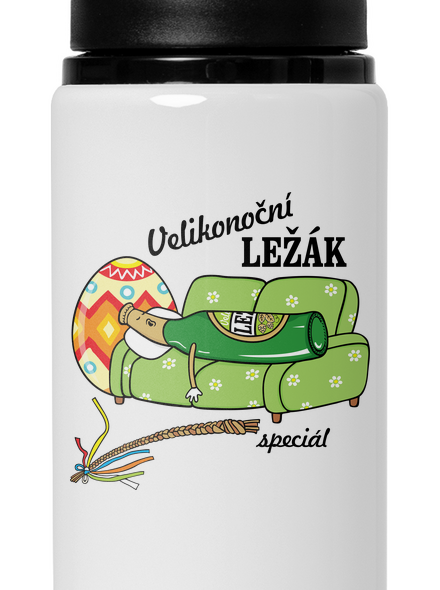 Velikonoční ležák lahev na vodu White