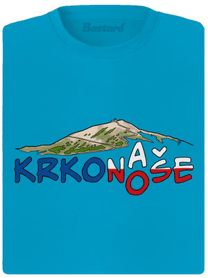 Krkonoše dámské sportovní tričko Blue Atol