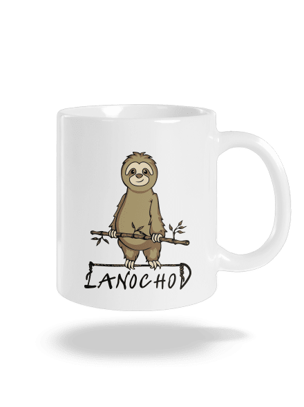 Lanochod klasický hrnek White