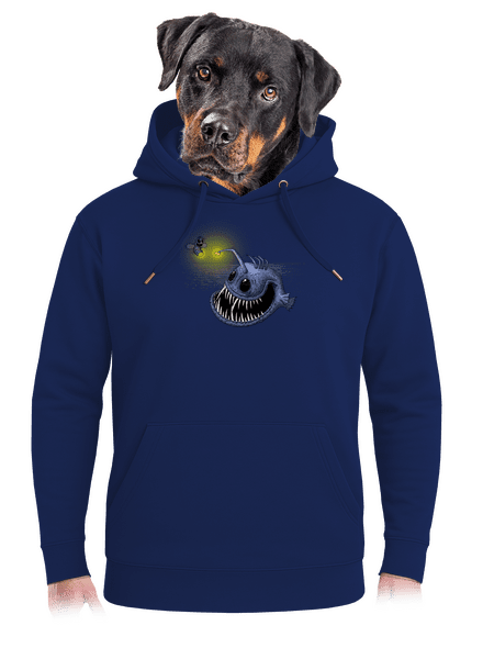 Světlo mého srdce unisex mikina premium Navy