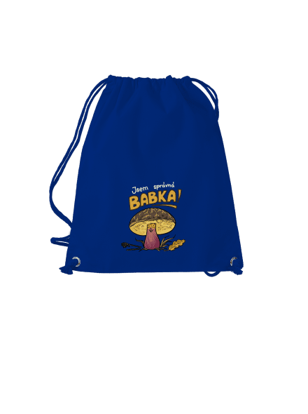 Babka a hříbeček vak Royal Blue Mal