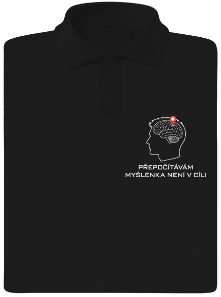 Přepočítávám pánská polokošile Black