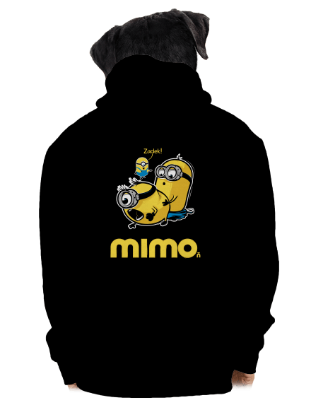 Mimo pánská mikina na zip Black
