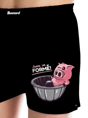 Ve formě pánské trenky Black