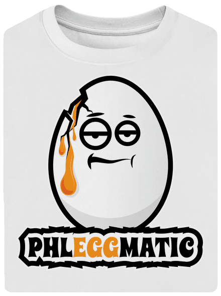 Phleggmatic unisex tričko oversized White