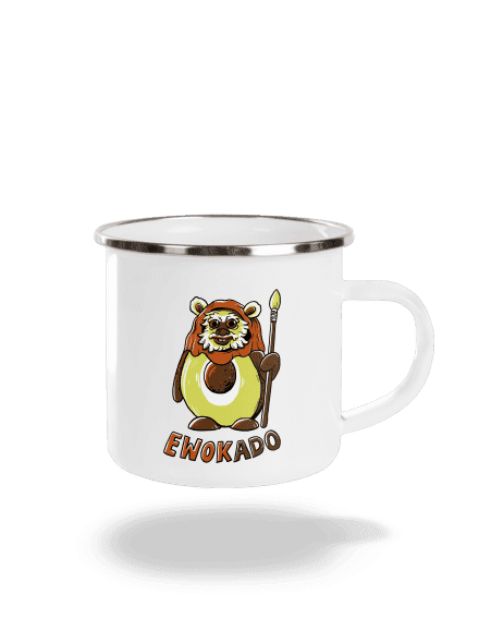 Ewokado plecháček White