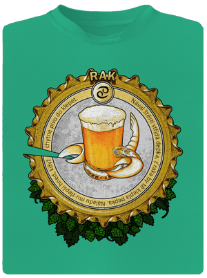 Pivní horoskop: Rak pánské sportovní tričko Mint Mal