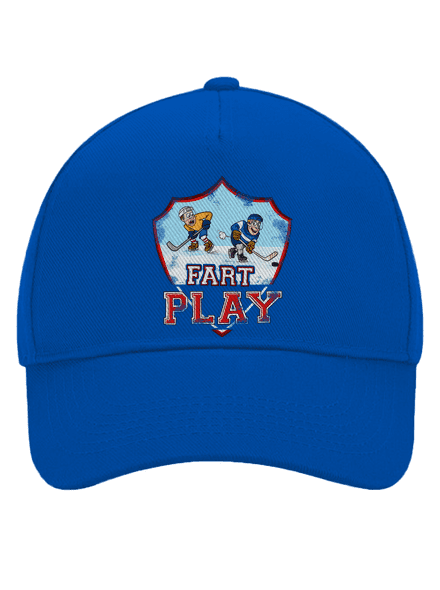 Fart Play kšiltovka baseballka Bright Royal