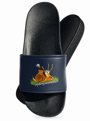 Makám na baráku pantofle Navy