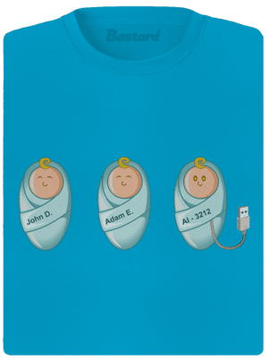 AI baby dámské sportovní tričko Blue Atol