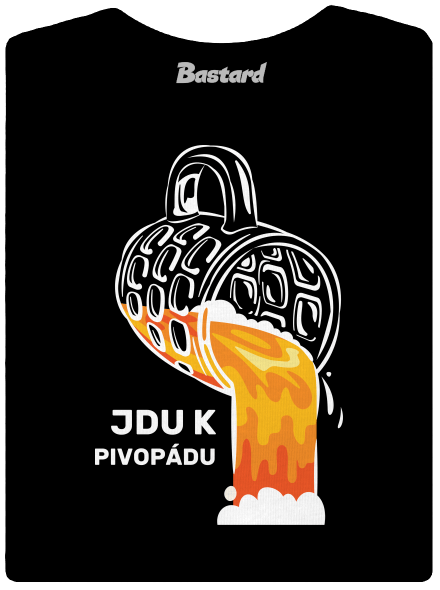 Pivopád dámské tričko premium Black