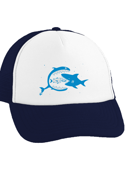 Rybky kšiltovka truckerka French Navy cap