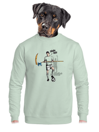 unisex mikina bez kapuce