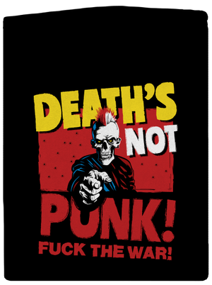 Death's not punk dámská mikina na zip Black