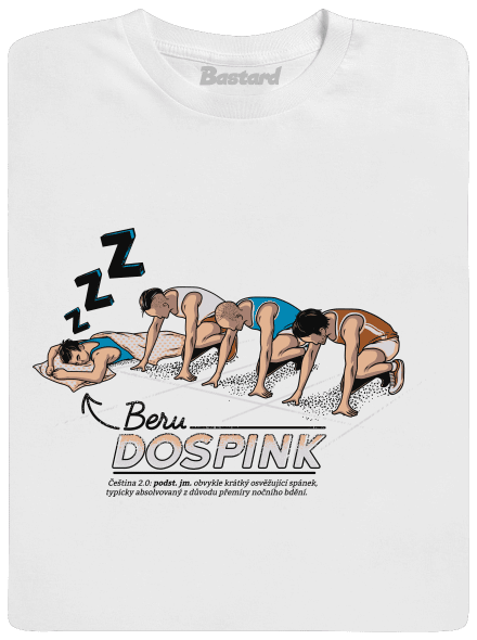 Dospink pánské dlouhý rukáv White