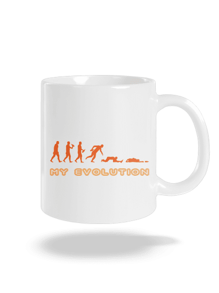 My evolution klasický hrnek White