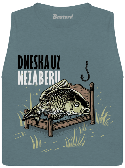 Dneska už nezaberu dámské tílko volné Heather Deep Teal