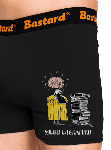 Miluji literaturu boxerky Black