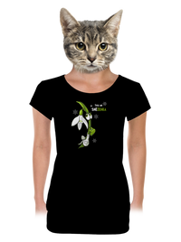 dámské tričko s lemem