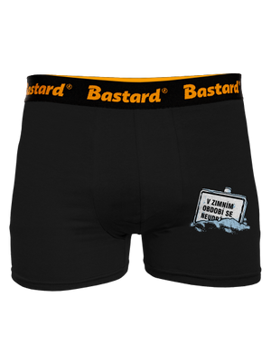 Zimní období boxerky Black
