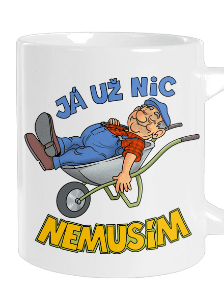 Nemusím velký hrnek White