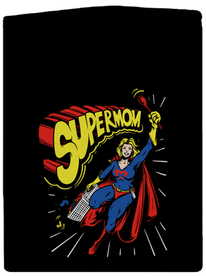 Supermom pánská mikina na zip Black